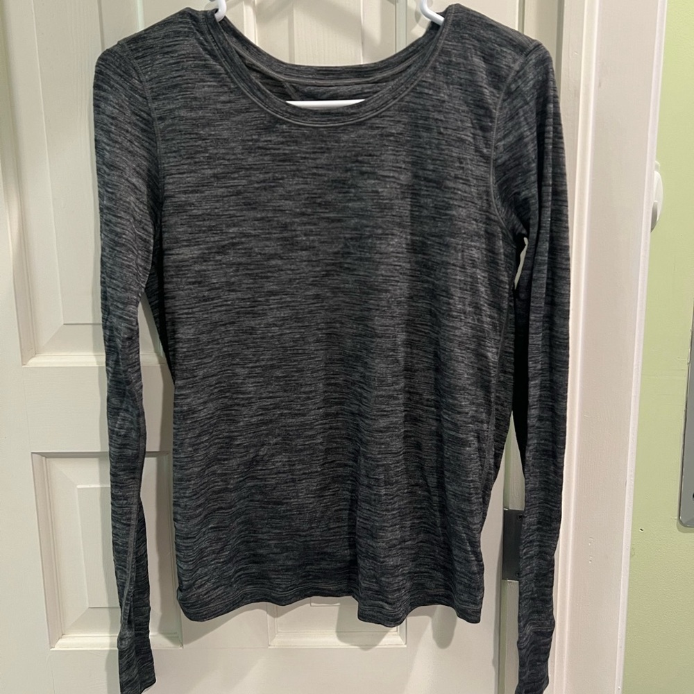 Lulu lemon grey long sleeve